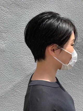 ショート 落合 妙佳のヘアスタイル