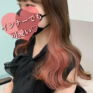 ロング カラー FRAME+spa&hair roomなんば駅前店所属・🌸MAYU🌸 ハイトーン➕レイヤーのヘアスタイル