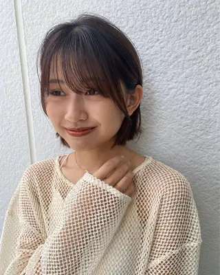 ショート レイヤーパーマ/ ショートパーマ/横浜のヘアスタイル