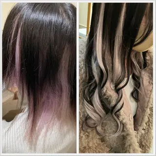 セミロング エクステブリーチ矯正 griFFicaのヘアスタイル