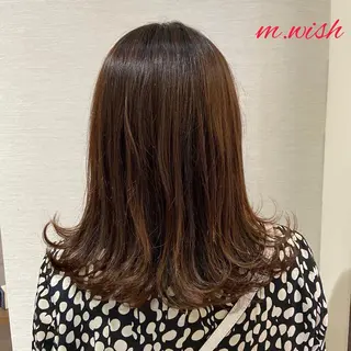 ロング カラー 長田 尚大のヘアスタイル