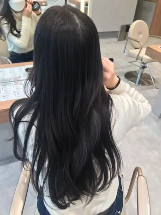 ロング カラー 木野田 萌のヘアスタイル