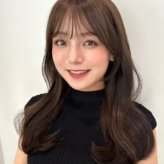 セミロング カラー take/ショート& レイヤーカット/銀座のヘアスタイル