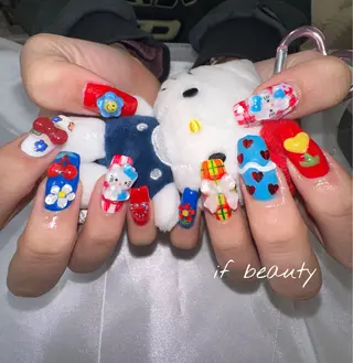 ネイル if Hair＆Nail Salon所属・IKA /海外ネイル /個性派/ワンホンのネイルデザイン