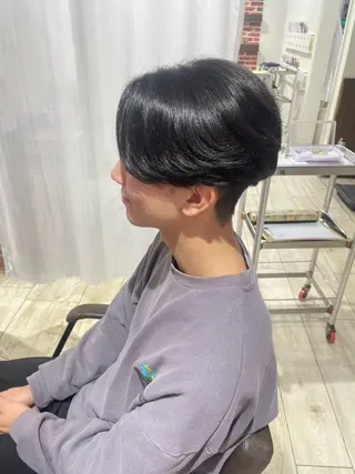 メンズ 広瀬 珠優のヘアスタイル