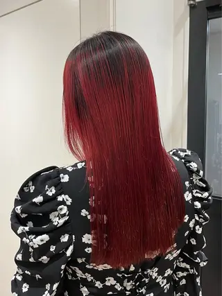 ロング カラー ELLE salon サエのヘアスタイル