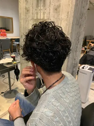 パーマ メンズ director tatsukiのヘアスタイル