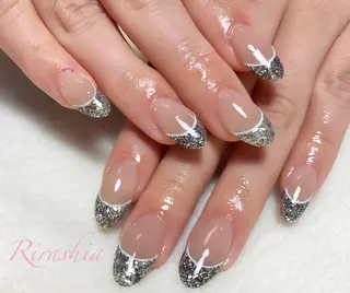 ネイル うる艶♡透明感ネイル Rirashiaのネイルデザイン