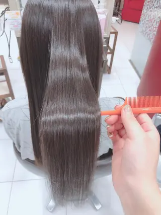 ロング ️🩵透明感カラー Yūka🩵のヘアスタイル