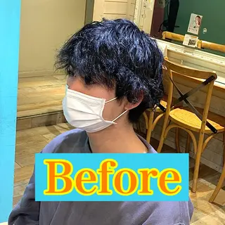 パーマ メンズ メンズパーマ&メンズ 縮毛矯正ならヒラノのヘアスタイル