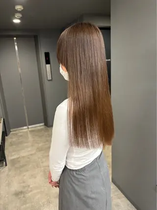 ロング 片山 朝陽のヘアスタイル