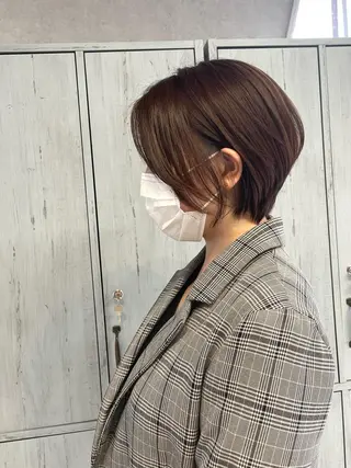 ショート アンドウ ユウ/ レイヤーカット/韓国のヘアスタイル