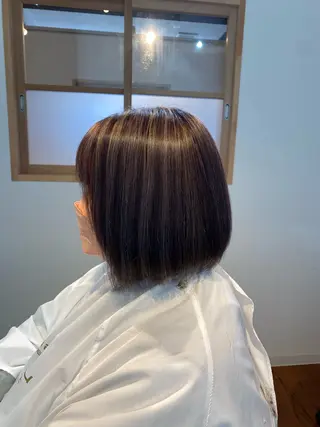 カラー 高木 SEN SE高崎のヘアスタイル