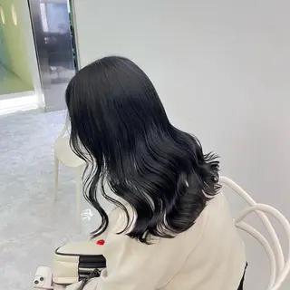 ロング カラー 韓国風暗髪🐈⬛ 🩶KOUMIのヘアスタイル