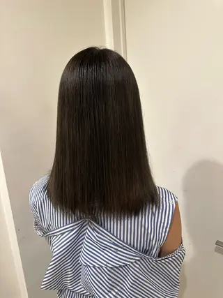 ショート カラー ヘアアレンジ TACE新宿所属・おさない りくのヘアスタイル