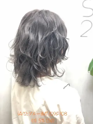 ショート カラー OAK溝の口 𖠋SHINYAのヘアスタイル