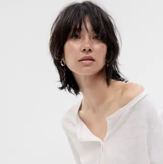 ミディアム 暖色・パーマ 🌼クニトウメイのヘアスタイル