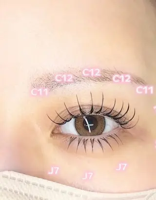 マツエク・マツパ 🌸🈯️ジ ジ🈯️🌸のマツエク・マツパデザイン