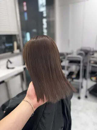 ロング カラー ヘアアレンジ 透け上品ハイトーン 職人ゆうと🤍のヘアスタイル