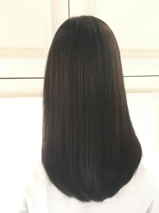 ロング 田中 未澪のヘアスタイル