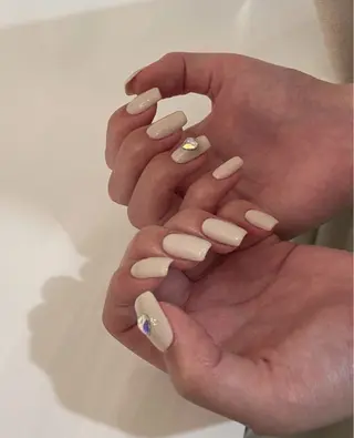 ネイル unwind ┊︎冬っぽネイル🧸のネイルデザイン