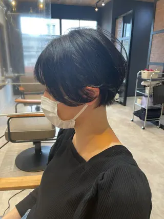 ショート 韓国レイヤー/髪質 改善/縮毛🤍吉田のヘアスタイル