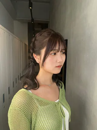 ばんちなつ / ボブ/透明感カラーのヘアスタイル