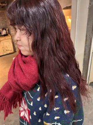 ロング パーマ お任せヘア☘️☘️ 及川渚のヘアスタイル