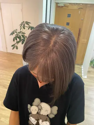 ショート カラー CIEN所属・松下 育未のヘアスタイル