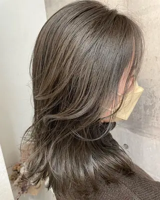 ミディアム カラー ECLART Reala 町田店のヘアスタイル