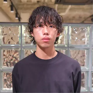 メンズ ヨシカワ タツキのヘアスタイル