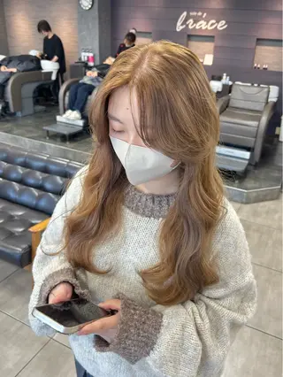 ロング 🫧艶髪カラー🫧 森本くるみのヘアスタイル