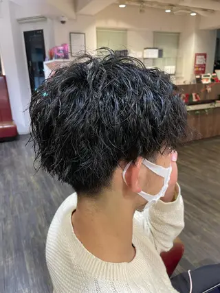 パーマ メンズ 野本光一朗/メンズ/ メンズパーマのヘアスタイル