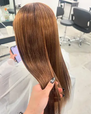 ロング pia/リサコ ボブ/縮毛のヘアスタイル