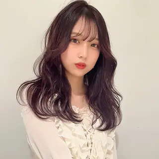 ロング カラー ヘアアレンジ 🎀taro ブリーチなしカラーのヘアスタイル