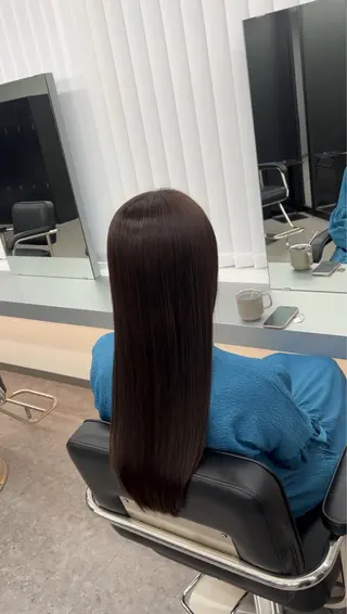 ロング 髪質改善ストレート Kantaのヘアスタイル