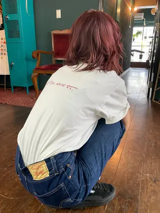 ミディアム vivre libre所属・vivre libreのヘアスタイル