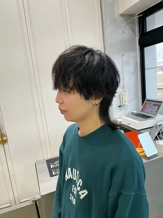 メンズ Men's salon SEPT.博多【メンズサロンセプト】所属・メンズウルフ /ハイトーン/ときなのヘアスタイル