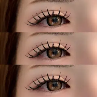 マツエク・マツパ 【那覇/束感まつ毛】 ｷｬﾒﾙのマツエク・マツパデザイン