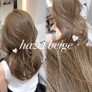 ロング カラー ヘアアレンジ Sea Shinjuku所属・YUKINO🖤/新 宿/トレンド/韓国のヘアスタイル