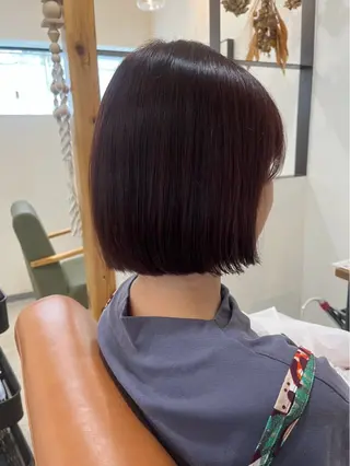 ミディアム nico 山田のヘアスタイル