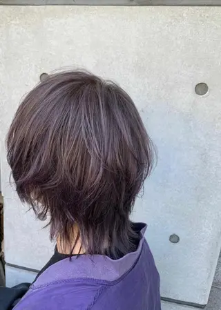 ショート メンズ ブリーチ特化/レイヤ ーカット🥀マサルのヘアスタイル