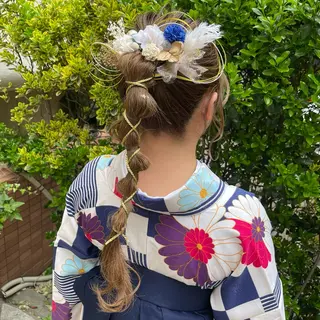 ヘアアレンジ 古賀 紅音のヘアスタイル