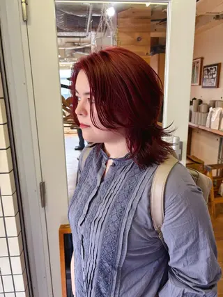 ミディアム kaito パーマ募集！🔵のヘアスタイル