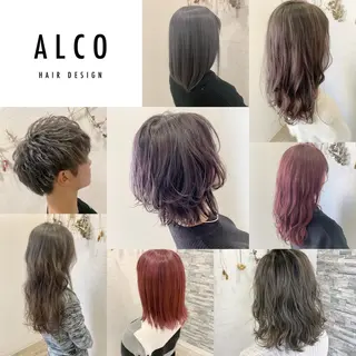 ミディアム カラー ワタイショウタ 髪質改善✨眉毛サロンのヘアスタイル