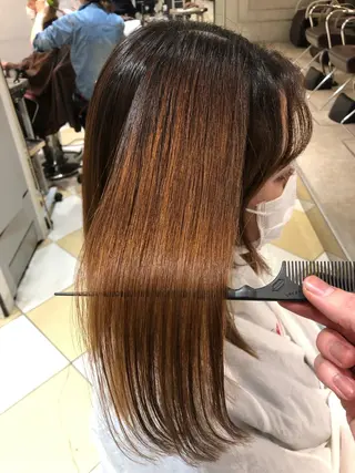 ミディアム 國分 利成のヘアスタイル