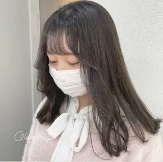 ミディアム カラー 💗モテガーリー💗 rumi♡のヘアスタイル