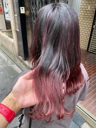 ロング 髪質改善カラー特化 井上秀樹のヘアスタイル