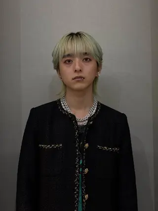 カラー メンズ 古賀 光のヘアスタイル