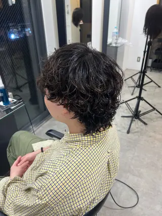 パーマ メンズ fifth神宮前 HIN★T★のヘアスタイル